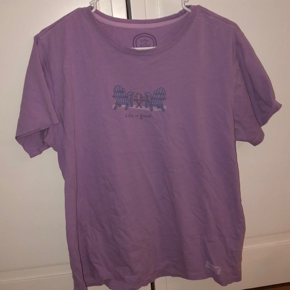 Life is good tee shirt